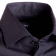 Černá pánská košile na manžetový knoflík Assante 30150