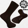 Hnědé antibakteriální pánské ponožky Assante 71110