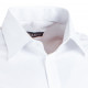 Prodloužená pánská košile slim fit bílá Assante 20017