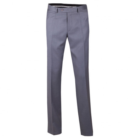Prodloužené pánské společenské kalhoty šedé na výšku 182 – 188 cm Assante 60512