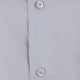 Prodloužená pánská košile slim fit šedá Assante 20118