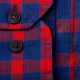 Červenomodrá káro košile 100 % bavlna Tonelli 110967