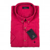 Pánská košile červená krátký rukáv Tonelli 110868