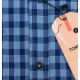 Pánská košile modrá krátký rukáv Tonelli 110876